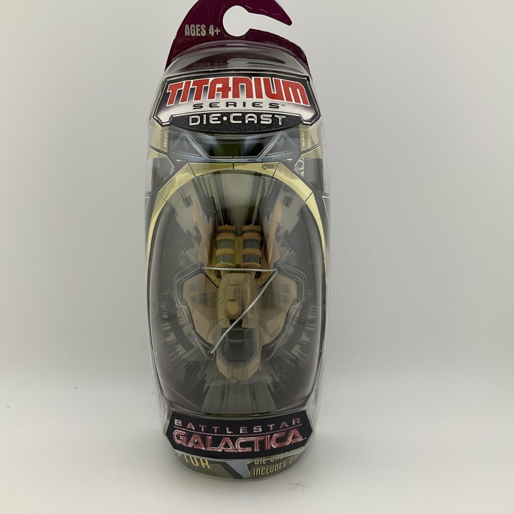 2006 Colonial Raptor Battlestar Galactica Titanium Series Diecast Metal‎ Sealed